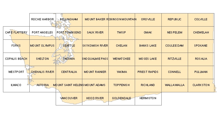 Washington State Geologic Map Digital Geologic Data For Washington